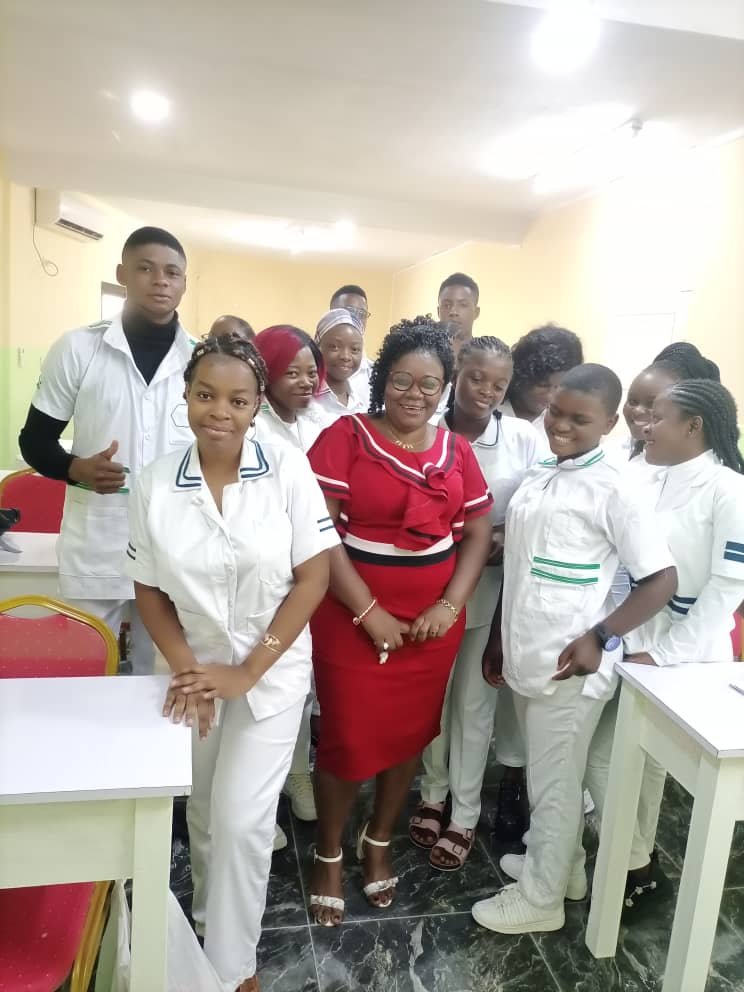 Education students on campus